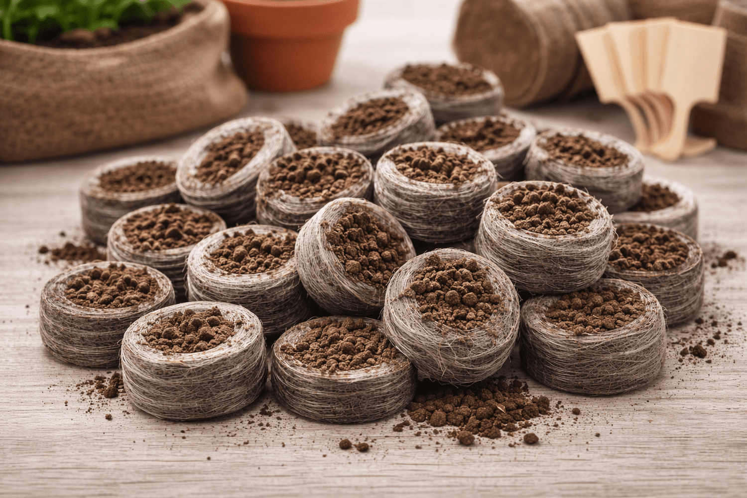 Peat Pellets - Garden Supply